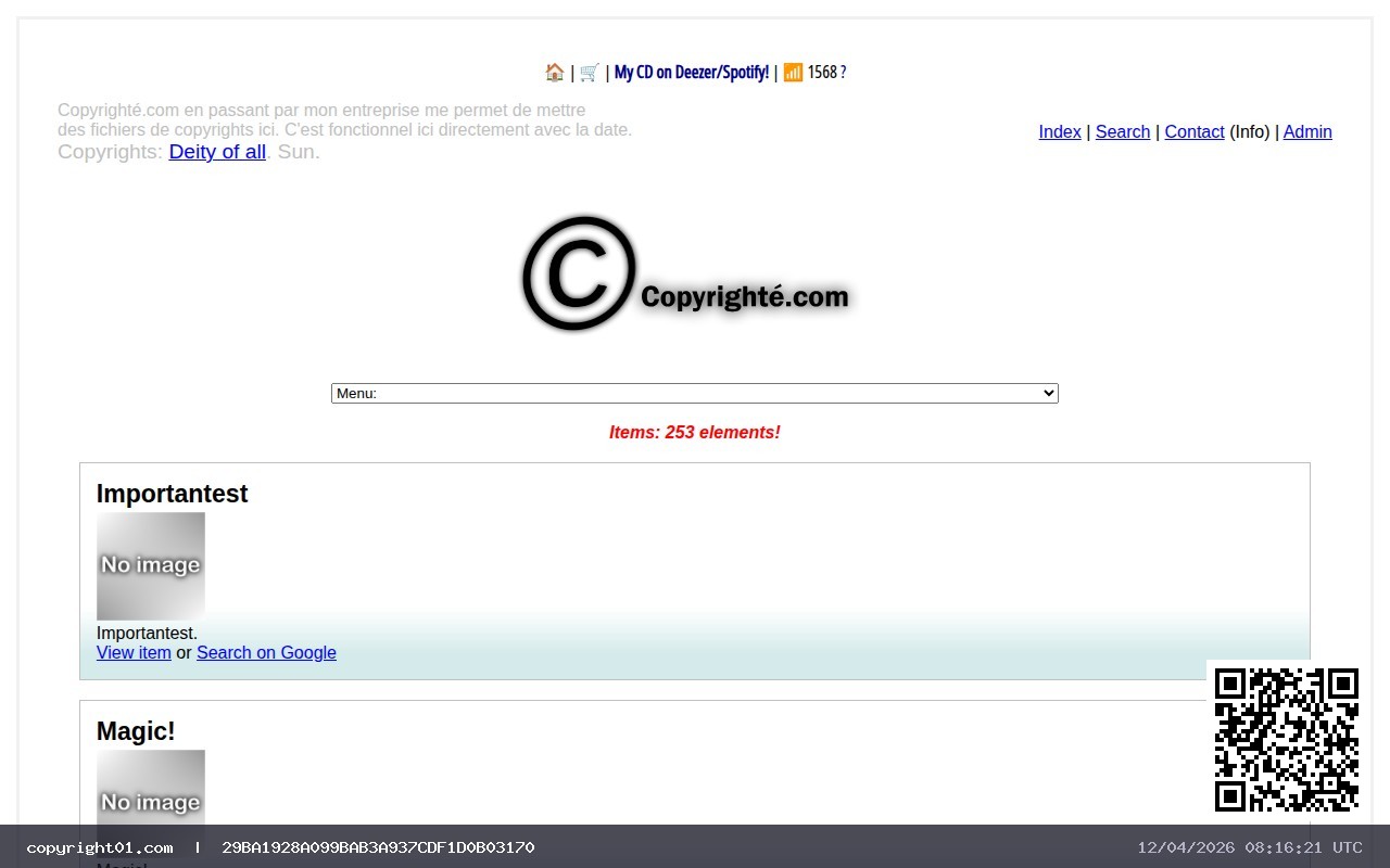 Capture de http://xn--copyright-j4a.com