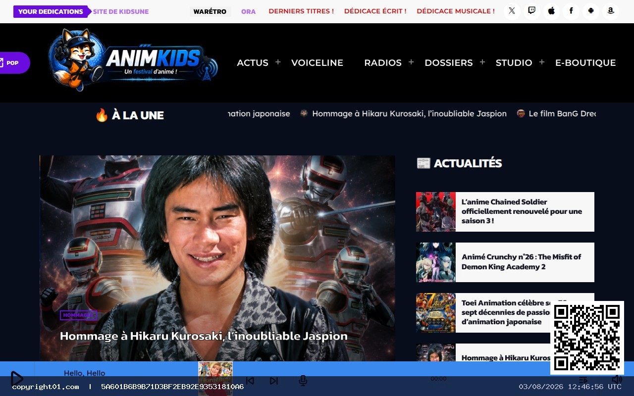 Capture de https://www.animkids.fr