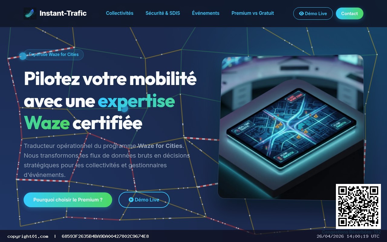 Capture de https://instant-trafic.fr/