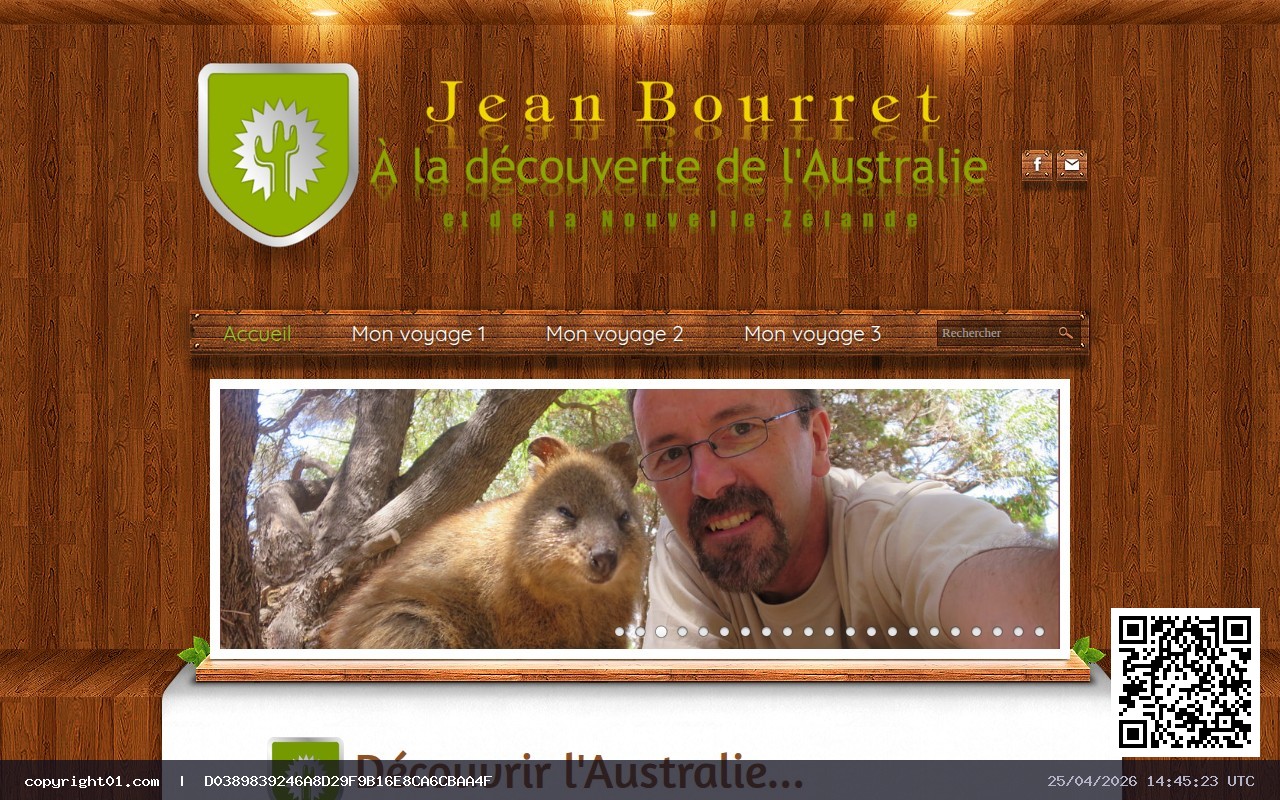 Capture de http://jeanbourretaustralie.weebly.com/