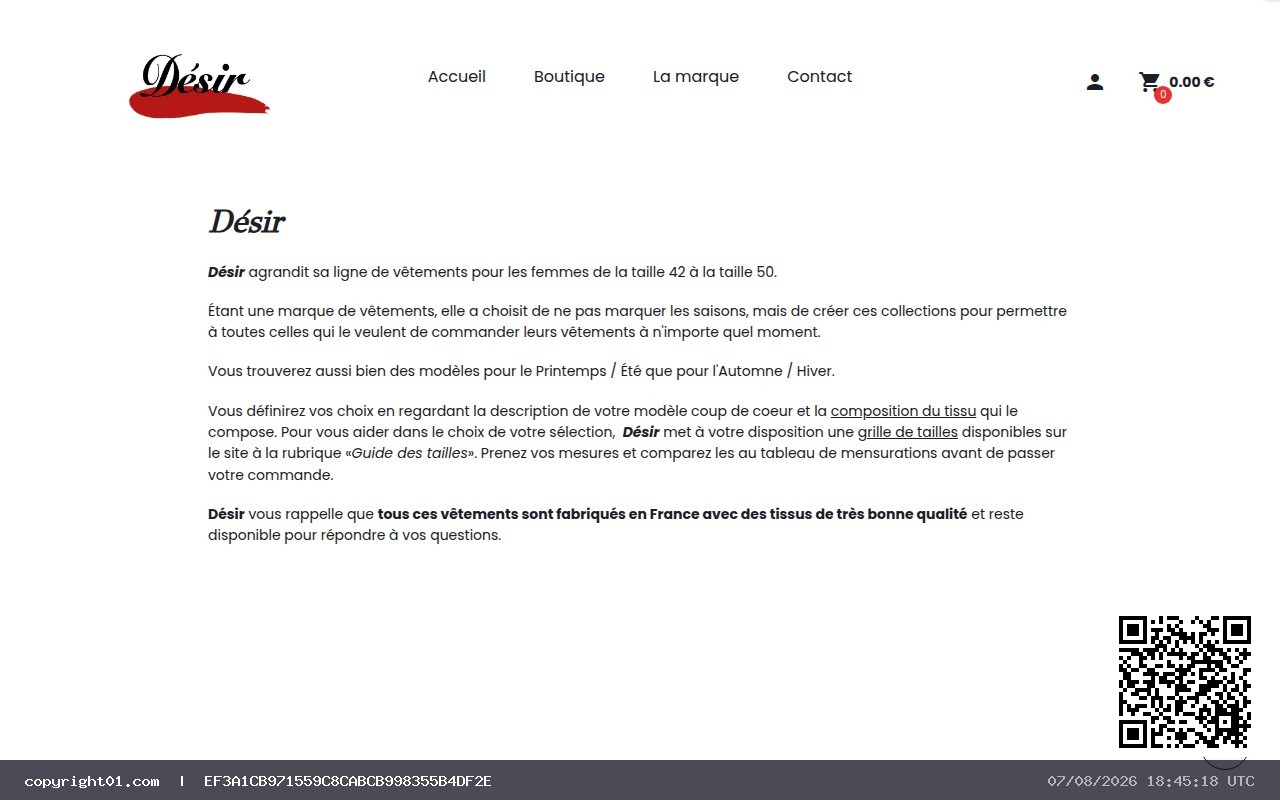 Capture de https://www.desir-ventevetementgrandetaillefeminin.com/newsletter