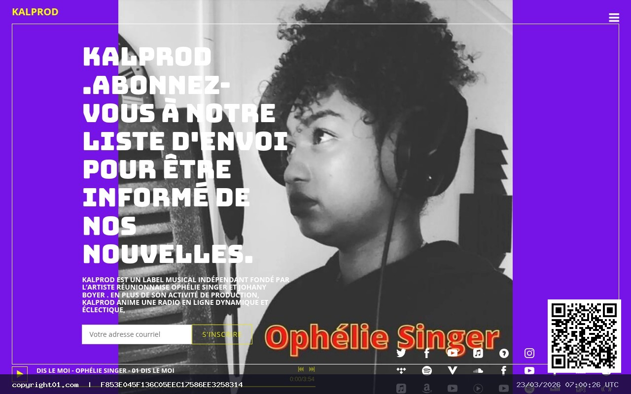 Capture de https://kalprod.com