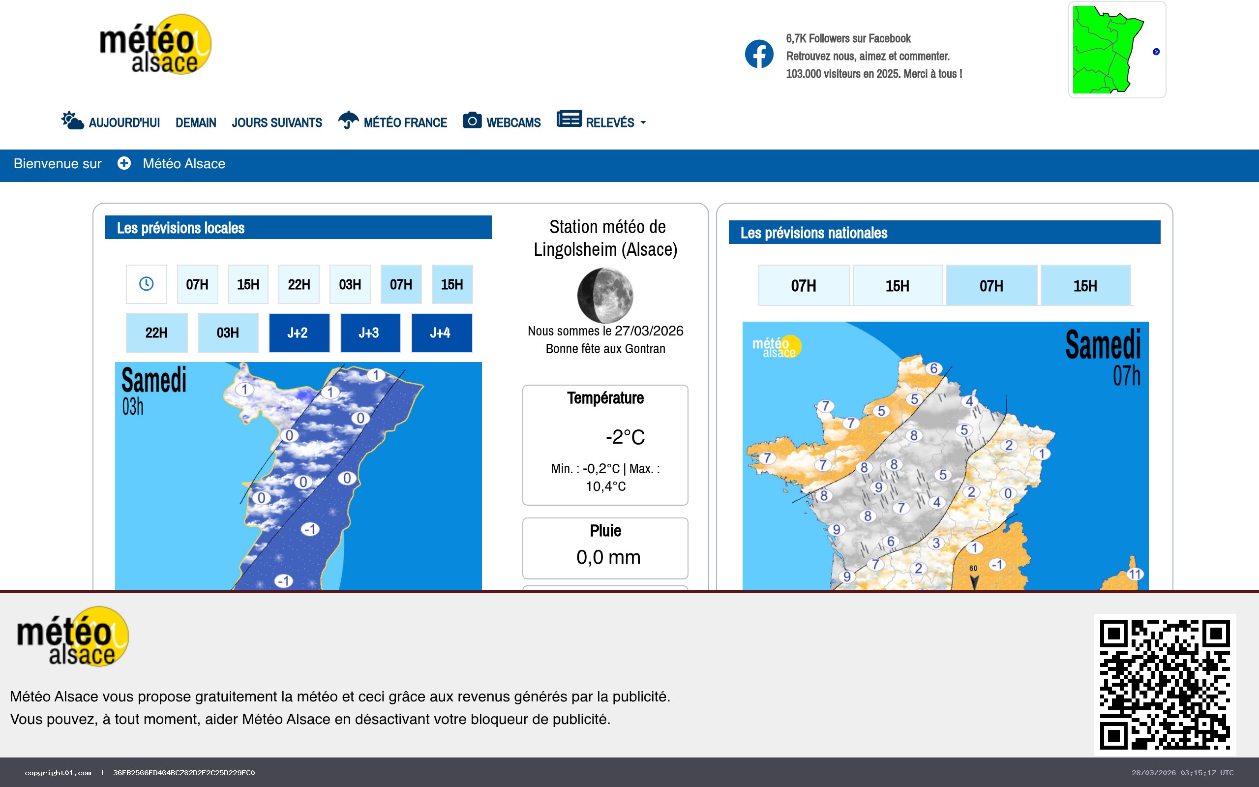 Screenshot of http://www.meteoalsace.com