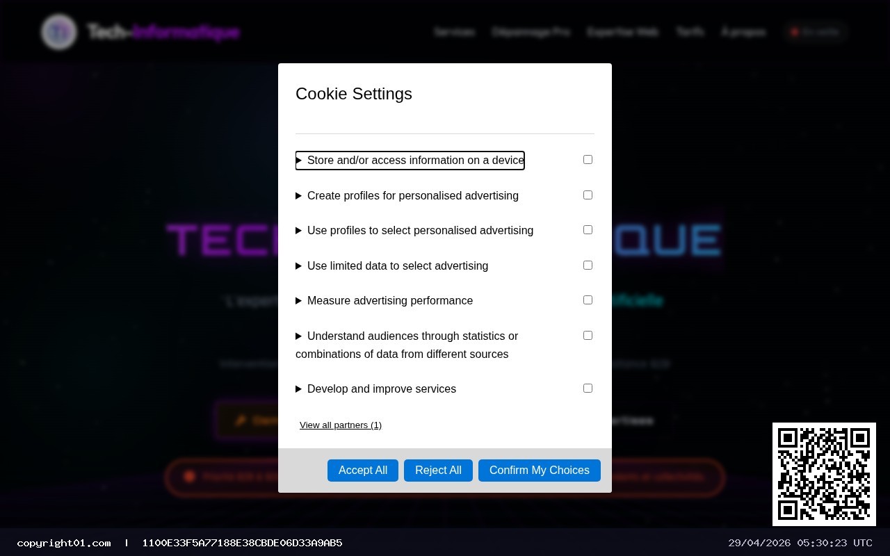 Captura de https://tech-informatique.fr
