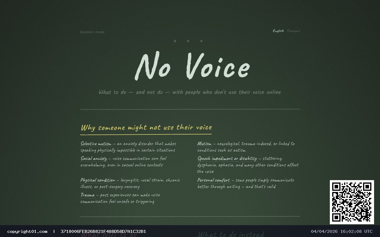 Captura de https://novoice.eu.org