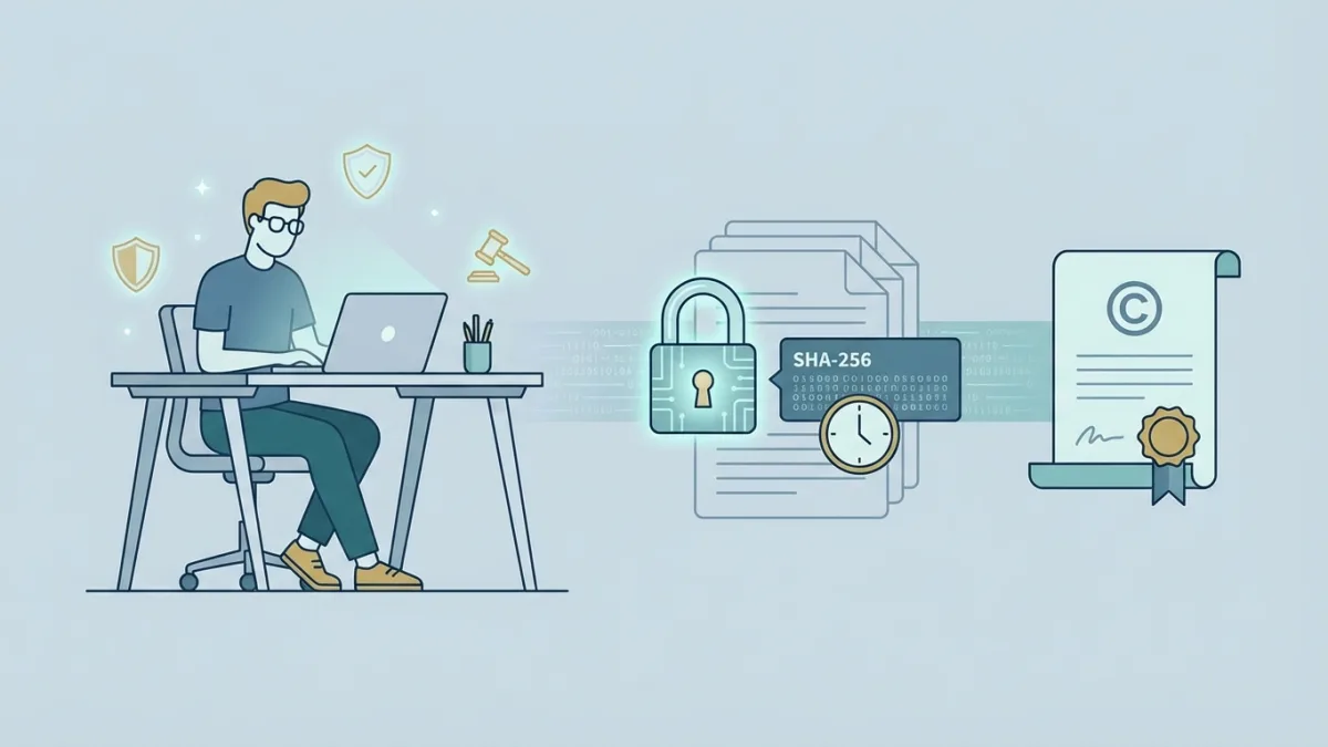 Déposer un document PDF, Word ou Excel pour prouver vos droits