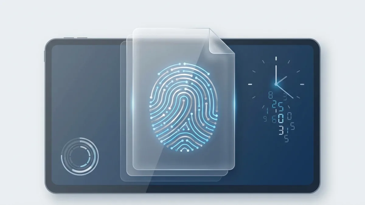 Abstract digital fingerprint and timestamp on a document