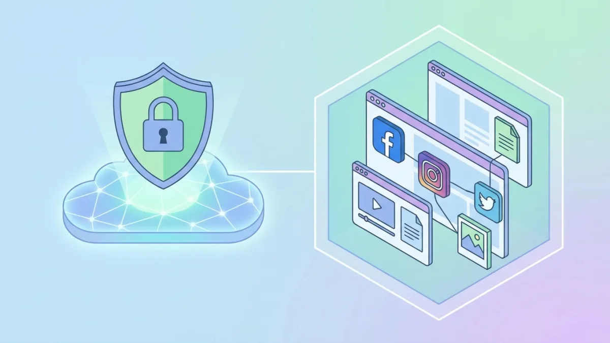 Digital content protection across social media platforms