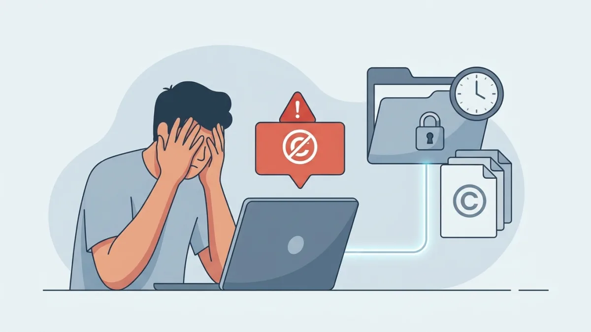 7 erreurs à éviter pour votre dépôt de copyright