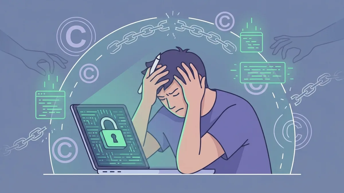 Siete grandes errores al registrar tu copyright