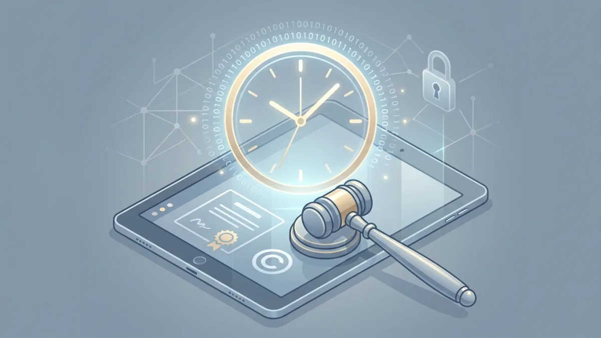 Legal Value of Online Copyright Deposits