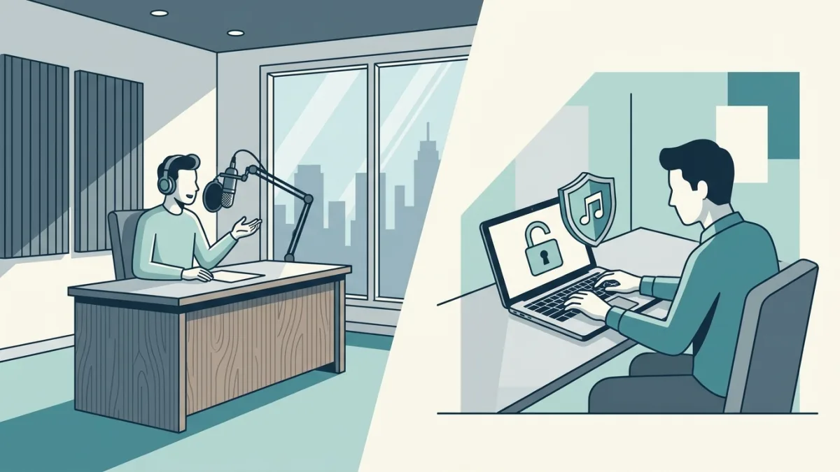 Protect Podcast Audio With Copyright
