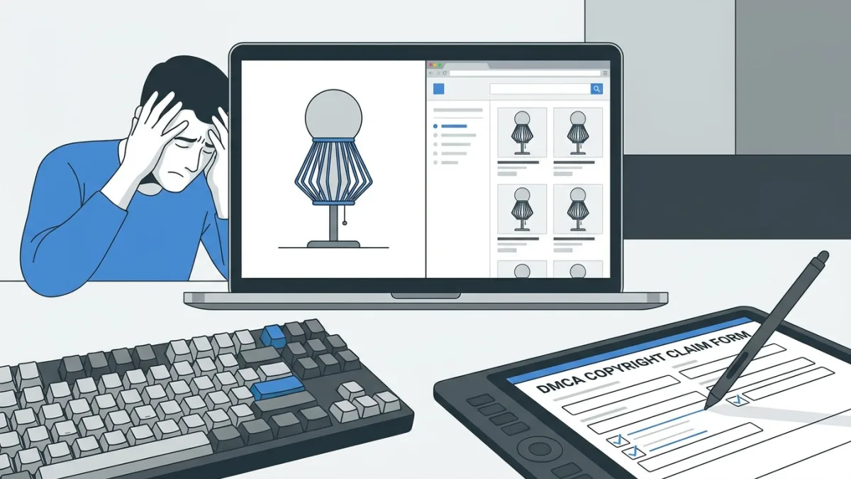 Vol de design sur Etsy ou Amazon